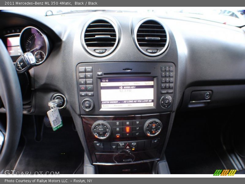 Black / Black 2011 Mercedes-Benz ML 350 4Matic