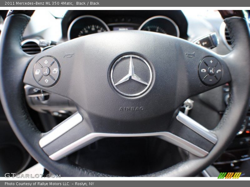 Black / Black 2011 Mercedes-Benz ML 350 4Matic