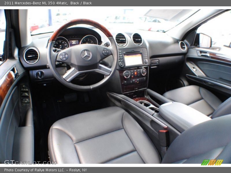 Black / Black 2011 Mercedes-Benz ML 350 4Matic