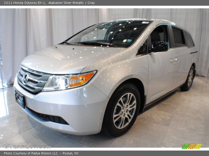 Alabaster Silver Metallic / Gray 2011 Honda Odyssey EX-L