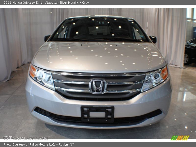 Alabaster Silver Metallic / Gray 2011 Honda Odyssey EX-L