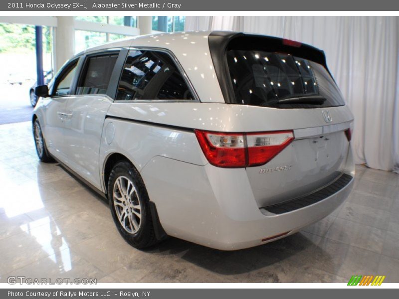 Alabaster Silver Metallic / Gray 2011 Honda Odyssey EX-L