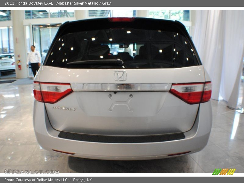 Alabaster Silver Metallic / Gray 2011 Honda Odyssey EX-L