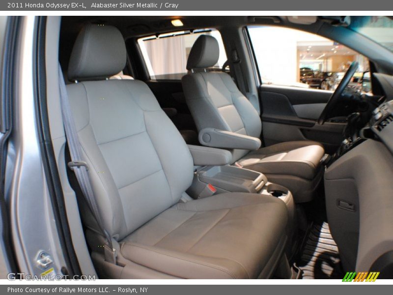 Alabaster Silver Metallic / Gray 2011 Honda Odyssey EX-L