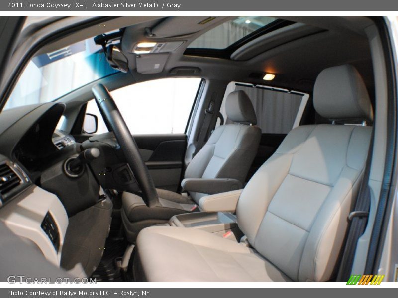 Alabaster Silver Metallic / Gray 2011 Honda Odyssey EX-L