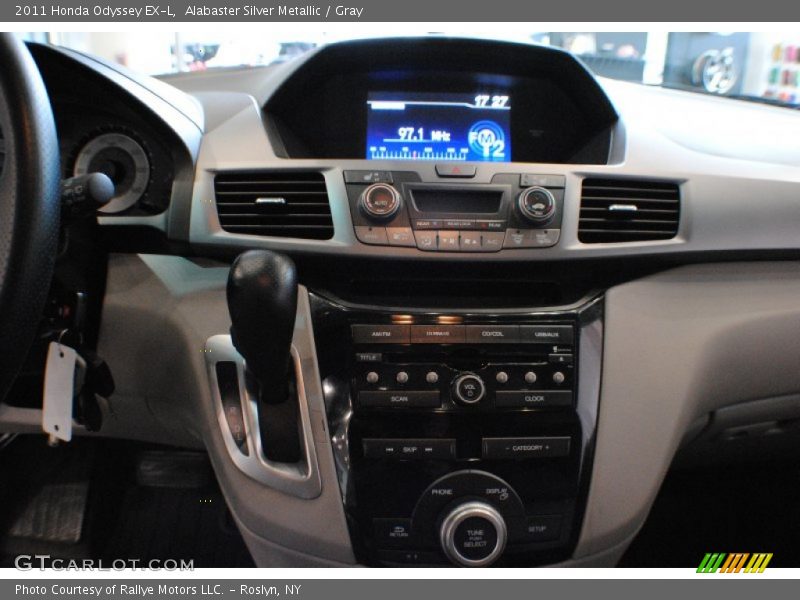 Alabaster Silver Metallic / Gray 2011 Honda Odyssey EX-L