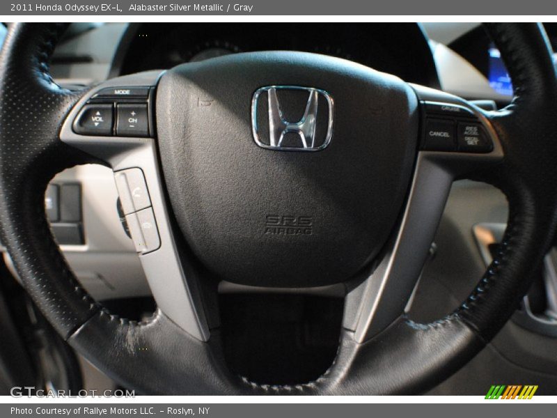 Alabaster Silver Metallic / Gray 2011 Honda Odyssey EX-L