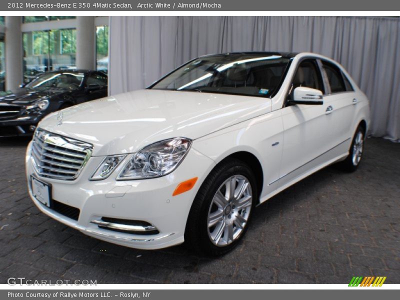 Arctic White / Almond/Mocha 2012 Mercedes-Benz E 350 4Matic Sedan