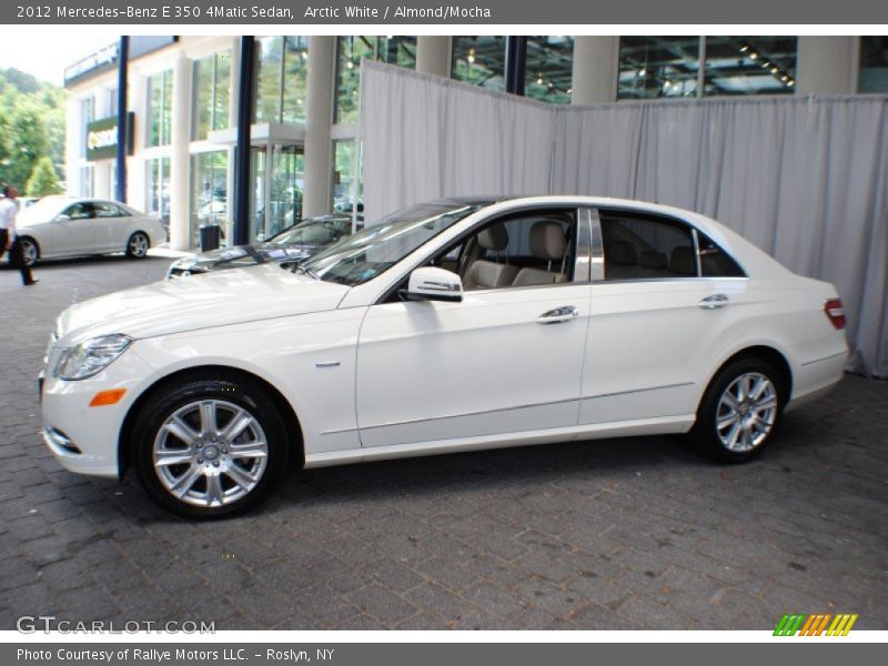 Arctic White / Almond/Mocha 2012 Mercedes-Benz E 350 4Matic Sedan