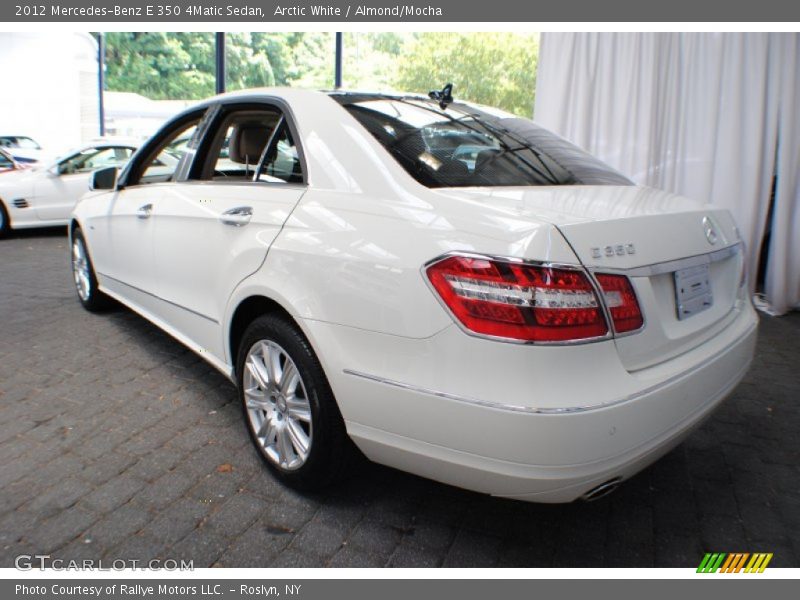 Arctic White / Almond/Mocha 2012 Mercedes-Benz E 350 4Matic Sedan