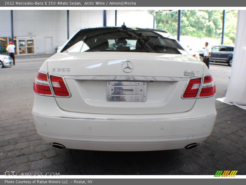 Arctic White / Almond/Mocha 2012 Mercedes-Benz E 350 4Matic Sedan