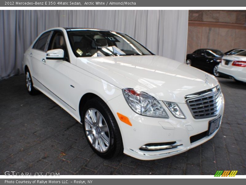 Arctic White / Almond/Mocha 2012 Mercedes-Benz E 350 4Matic Sedan