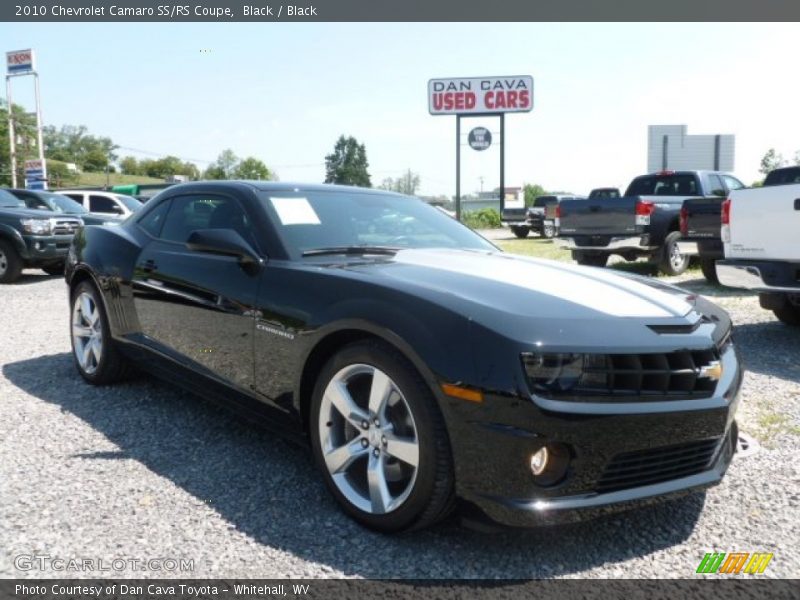 Black / Black 2010 Chevrolet Camaro SS/RS Coupe