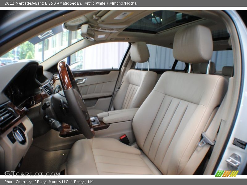 Arctic White / Almond/Mocha 2012 Mercedes-Benz E 350 4Matic Sedan