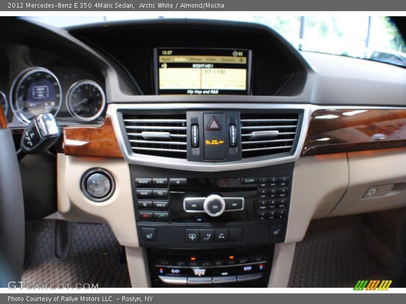 Arctic White / Almond/Mocha 2012 Mercedes-Benz E 350 4Matic Sedan