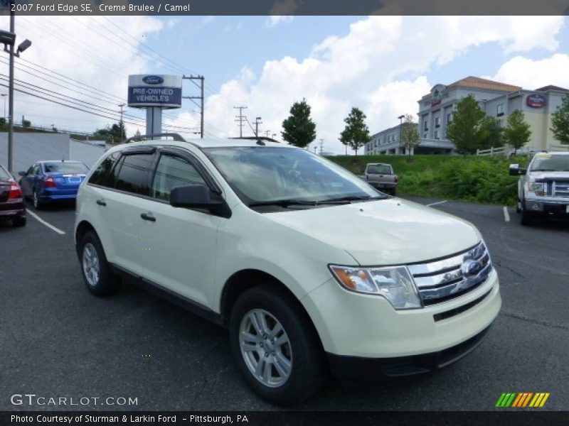 Creme Brulee / Camel 2007 Ford Edge SE