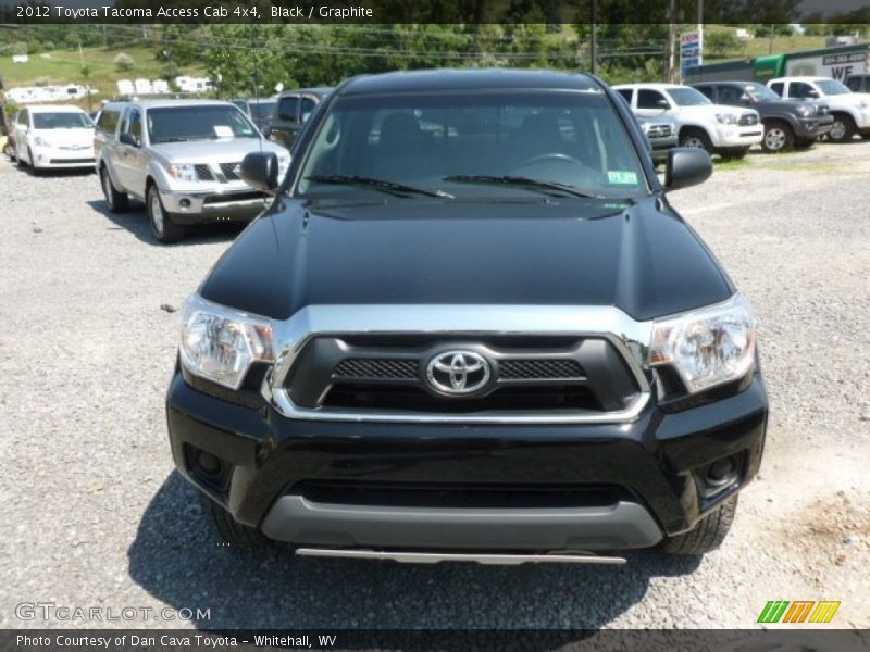 Black / Graphite 2012 Toyota Tacoma Access Cab 4x4