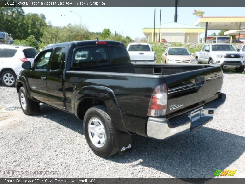 Black / Graphite 2012 Toyota Tacoma Access Cab 4x4