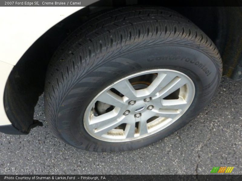Creme Brulee / Camel 2007 Ford Edge SE