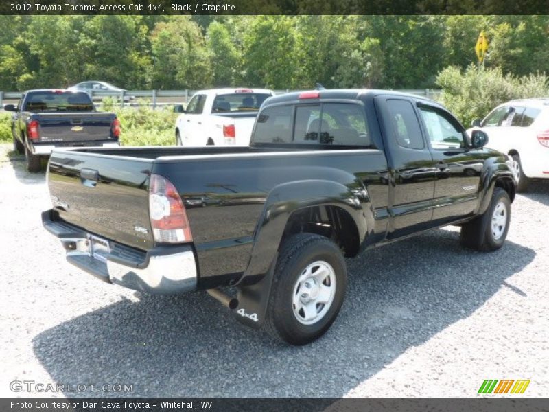Black / Graphite 2012 Toyota Tacoma Access Cab 4x4
