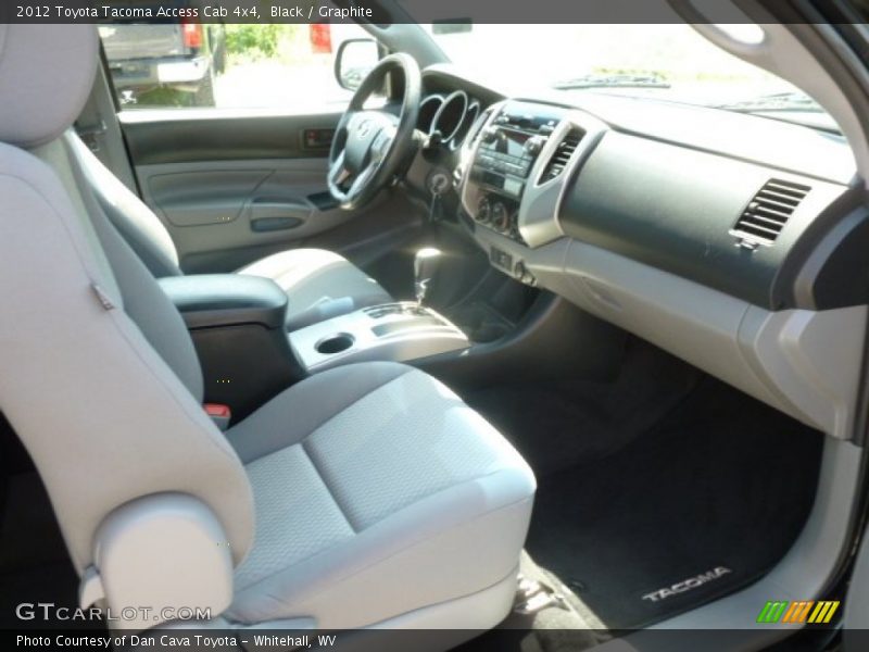 Black / Graphite 2012 Toyota Tacoma Access Cab 4x4