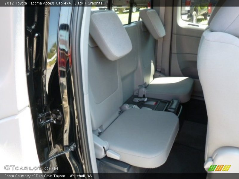 Rear Seat of 2012 Tacoma Access Cab 4x4