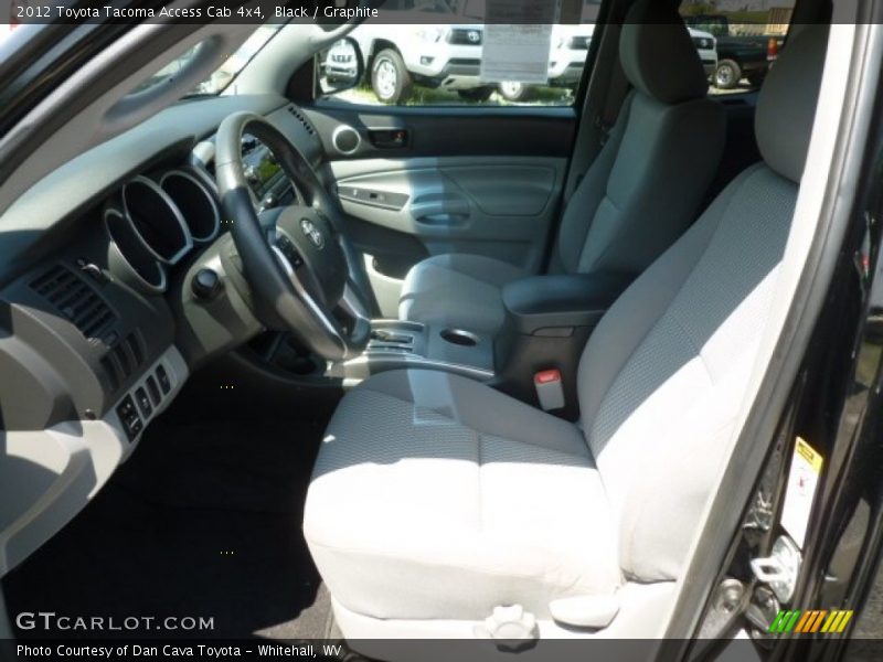 Black / Graphite 2012 Toyota Tacoma Access Cab 4x4