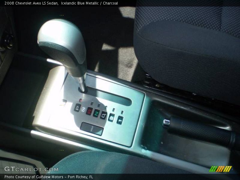Icelandic Blue Metallic / Charcoal 2008 Chevrolet Aveo LS Sedan