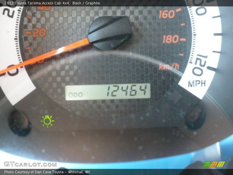 Black / Graphite 2012 Toyota Tacoma Access Cab 4x4