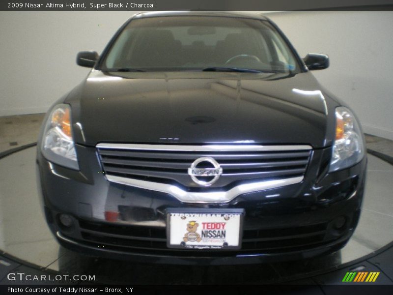 Super Black / Charcoal 2009 Nissan Altima Hybrid