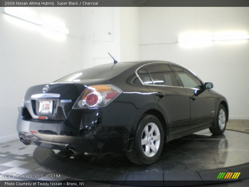 Super Black / Charcoal 2009 Nissan Altima Hybrid