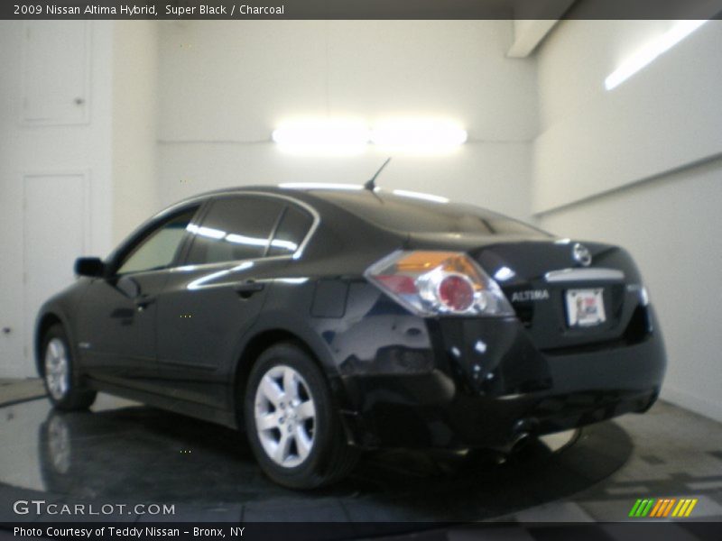 Super Black / Charcoal 2009 Nissan Altima Hybrid