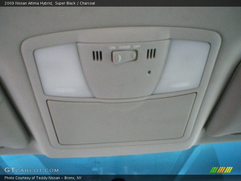 Super Black / Charcoal 2009 Nissan Altima Hybrid