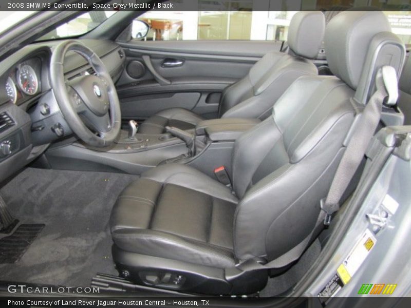Front Seat of 2008 M3 Convertible