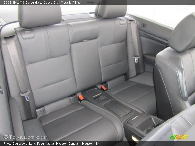 Rear Seat of 2008 M3 Convertible
