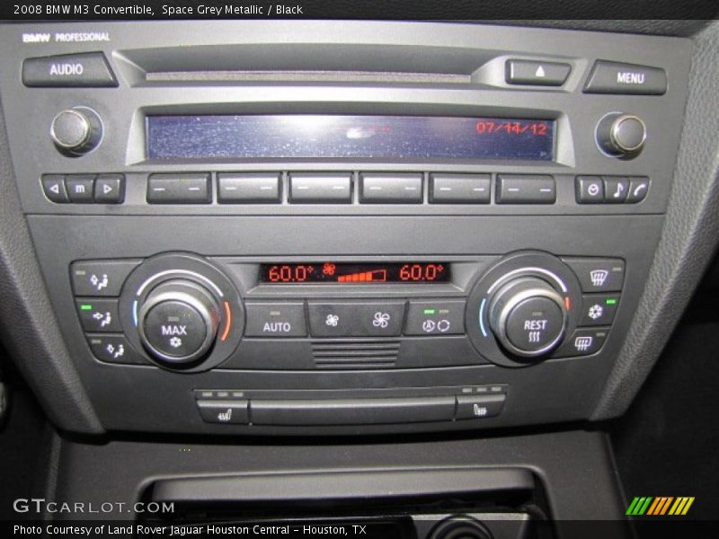 Controls of 2008 M3 Convertible