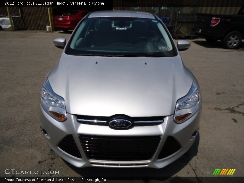  2012 Focus SEL Sedan Ingot Silver Metallic