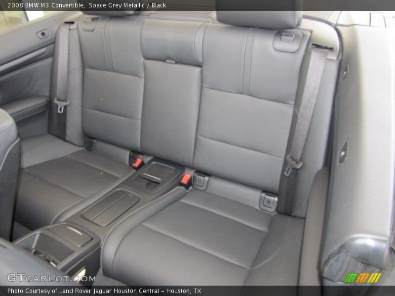 Rear Seat of 2008 M3 Convertible
