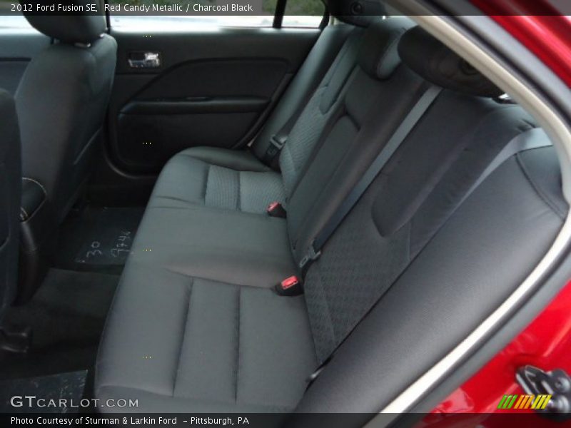 Red Candy Metallic / Charcoal Black 2012 Ford Fusion SE