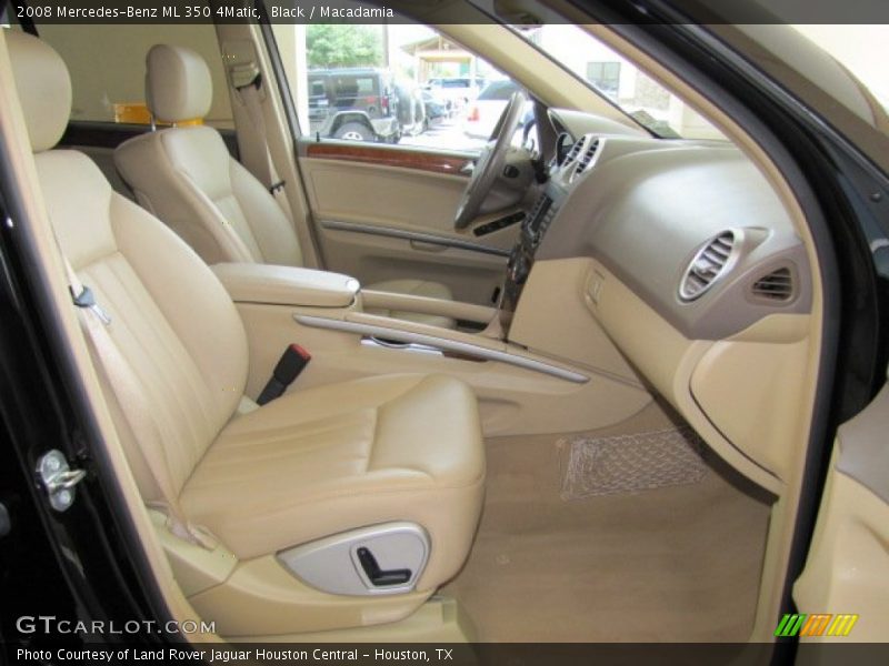 Front Seat of 2008 ML 350 4Matic