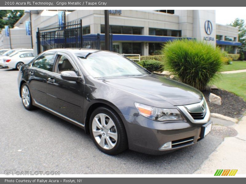 Grigio Metallic / Taupe Gray 2010 Acura RL Technology