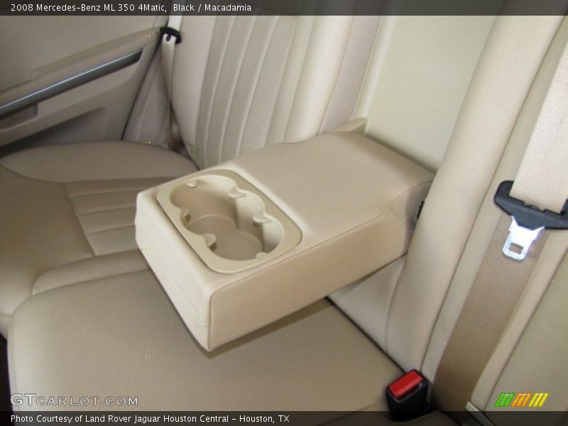 Black / Macadamia 2008 Mercedes-Benz ML 350 4Matic