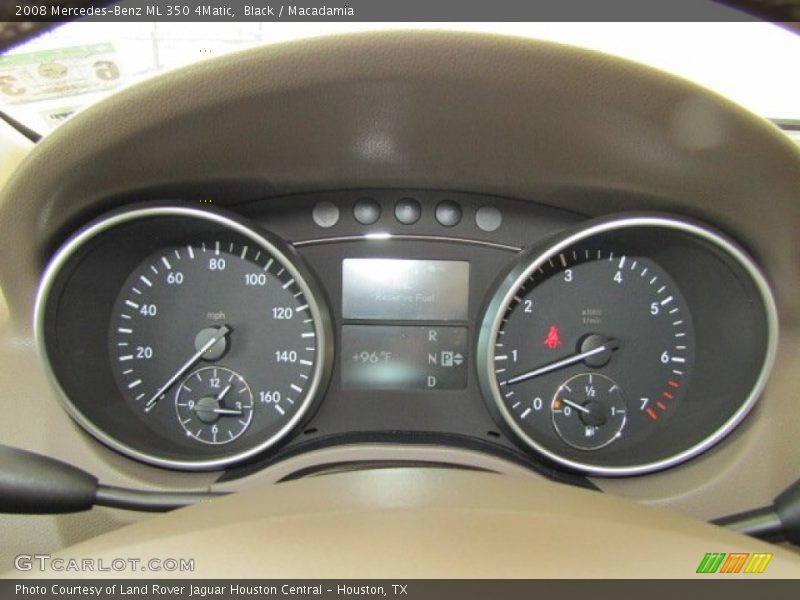  2008 ML 350 4Matic 350 4Matic Gauges