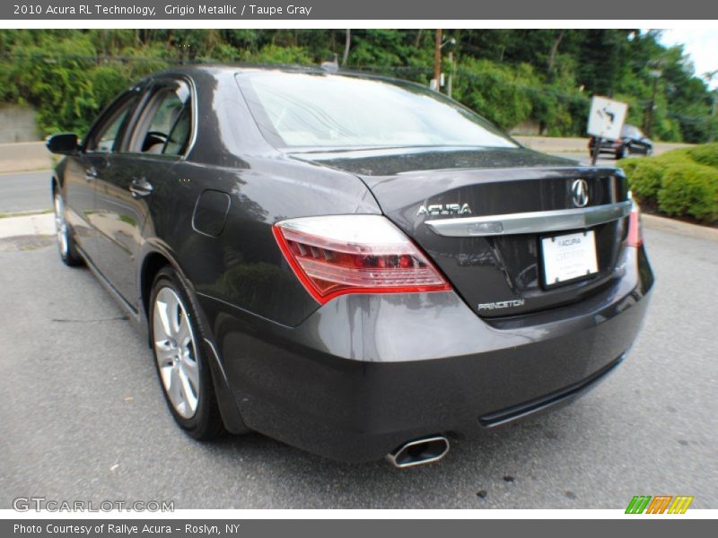 Grigio Metallic / Taupe Gray 2010 Acura RL Technology