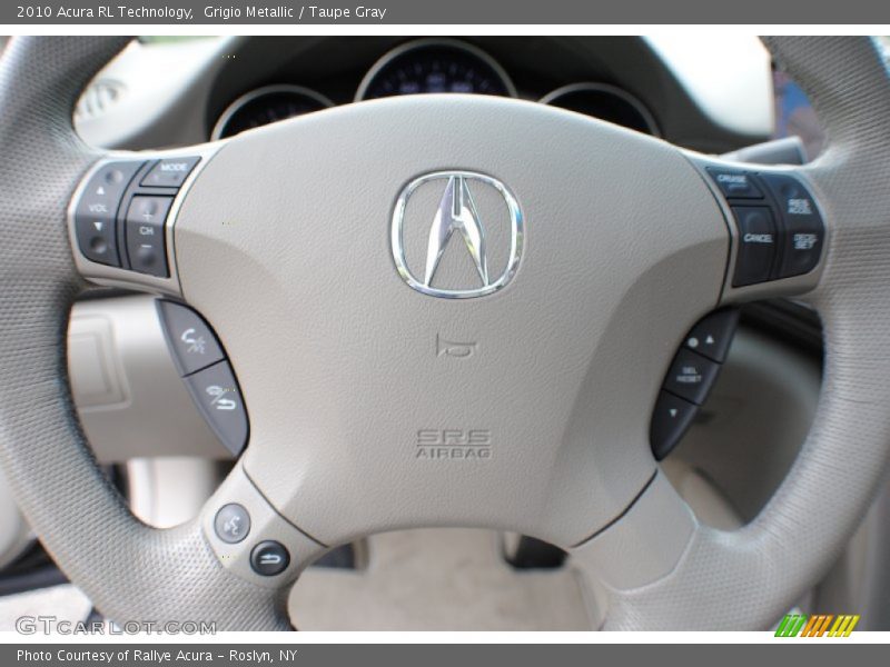 Grigio Metallic / Taupe Gray 2010 Acura RL Technology