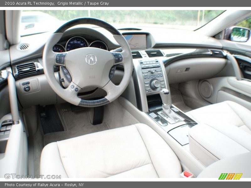 Grigio Metallic / Taupe Gray 2010 Acura RL Technology