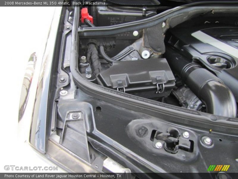 Black / Macadamia 2008 Mercedes-Benz ML 350 4Matic