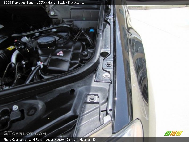 Black / Macadamia 2008 Mercedes-Benz ML 350 4Matic