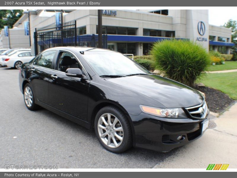 Nighthawk Black Pearl / Ebony 2007 Acura TSX Sedan