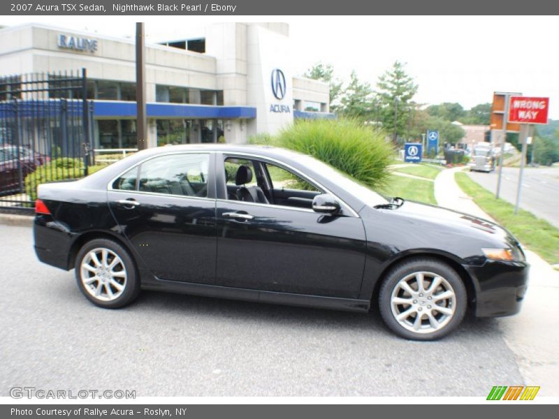 Nighthawk Black Pearl / Ebony 2007 Acura TSX Sedan